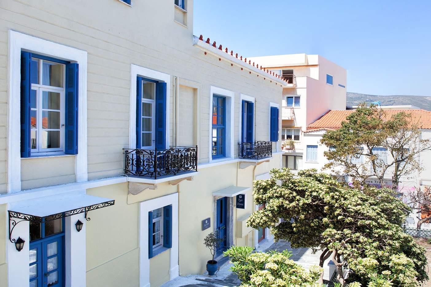 Egli Hotel Ándros Dış mekan fotoğraf