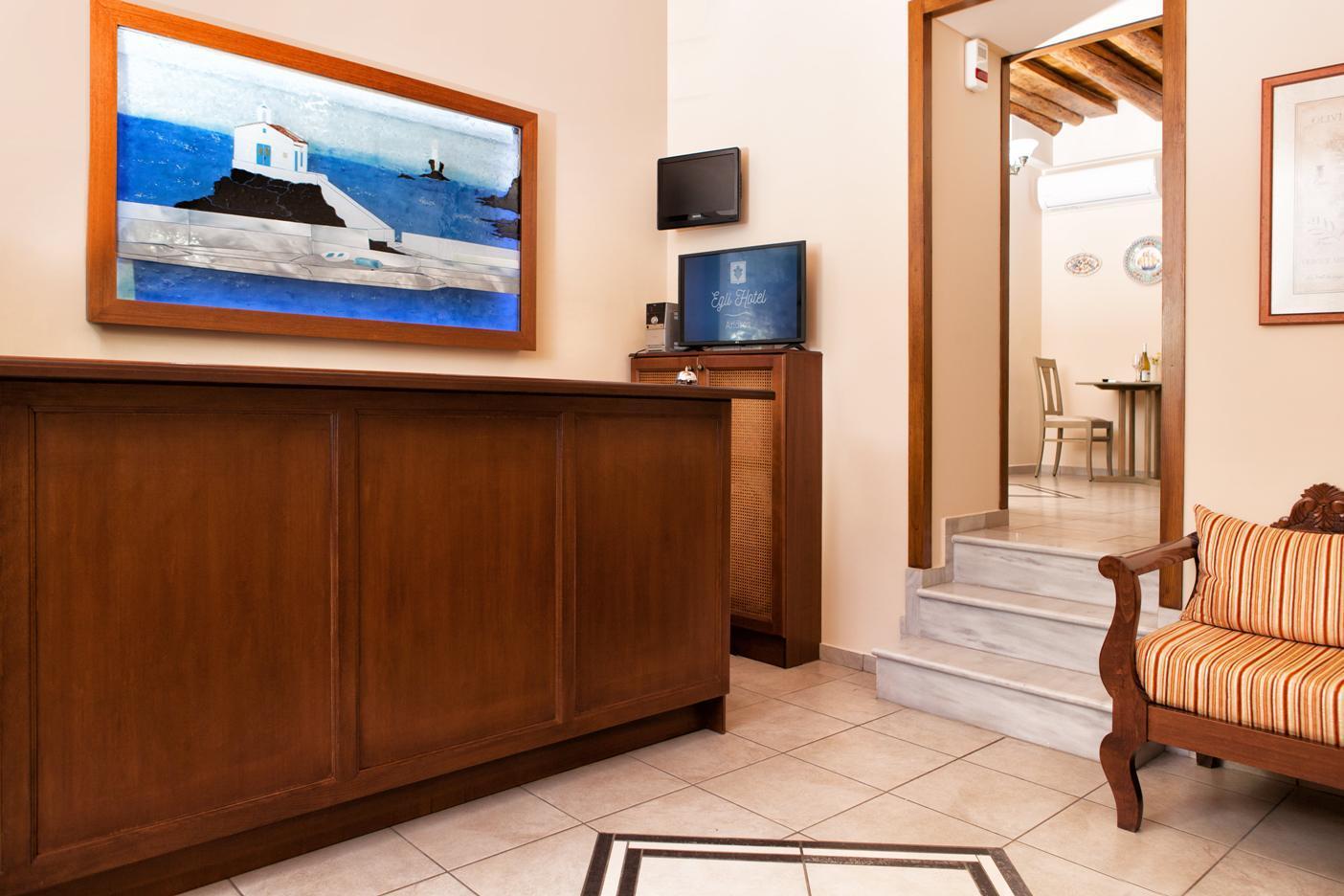 Egli Hotel Ándros Dış mekan fotoğraf